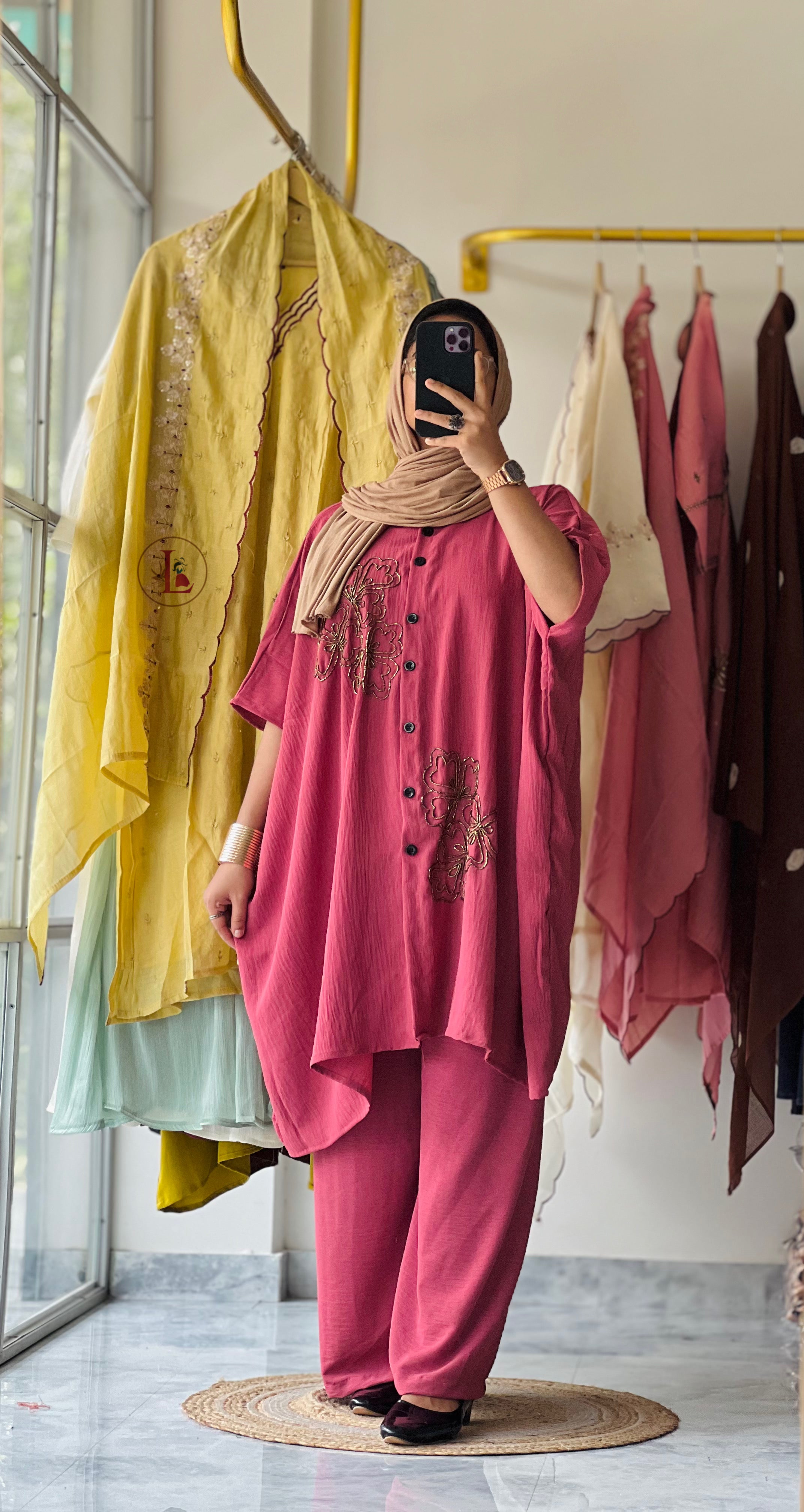 Kaftan Co-Ord Set Product Code: LC006