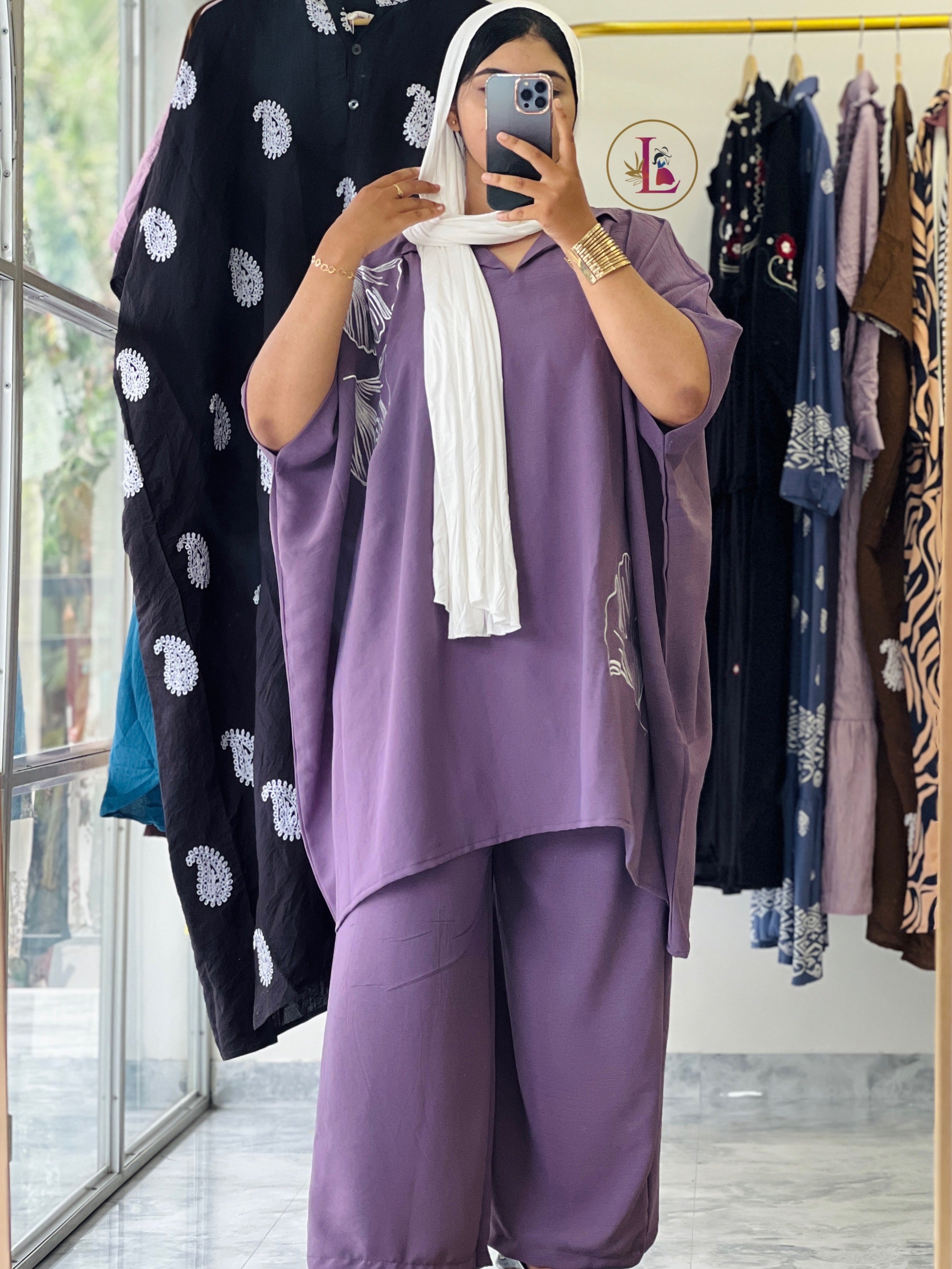 Kaftan Co-Ord Set Product Code: LC007