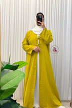 Modest Abaya-Western . Free size M-XL. Product code :LAB001