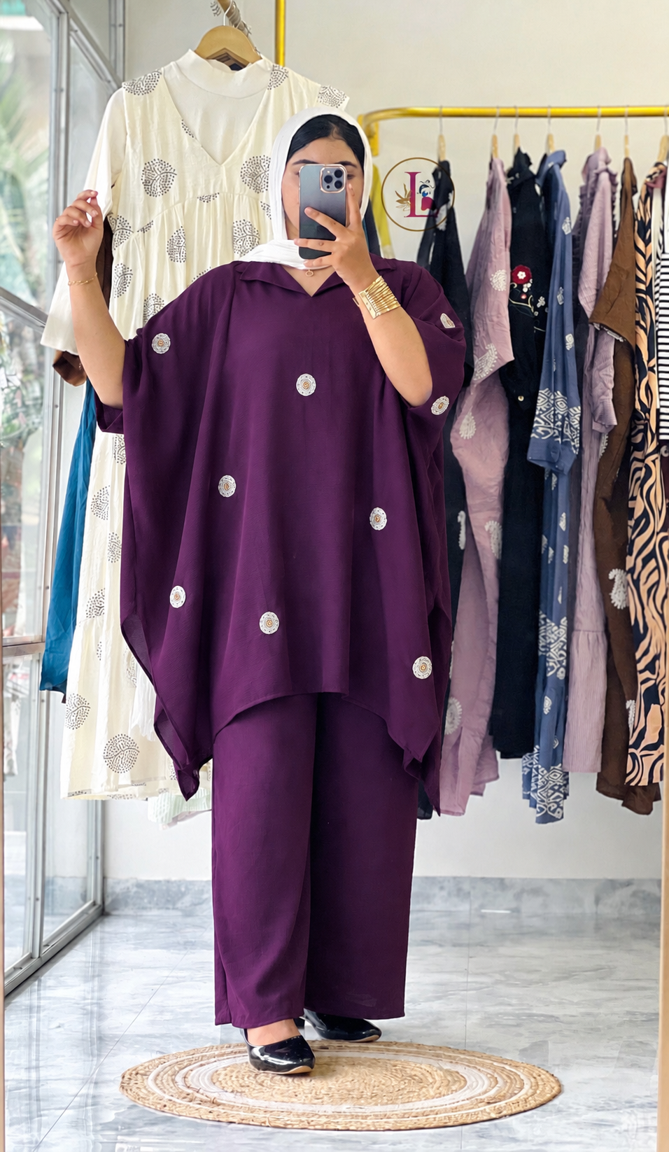 Kaftan Co-Ord Set Product Code: LC008