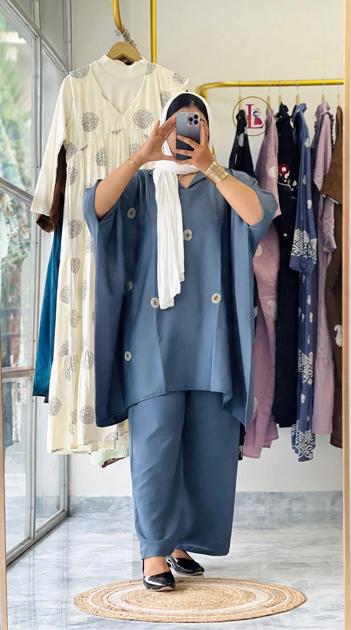 Kaftan Co-Ord Set Product Code: LC008