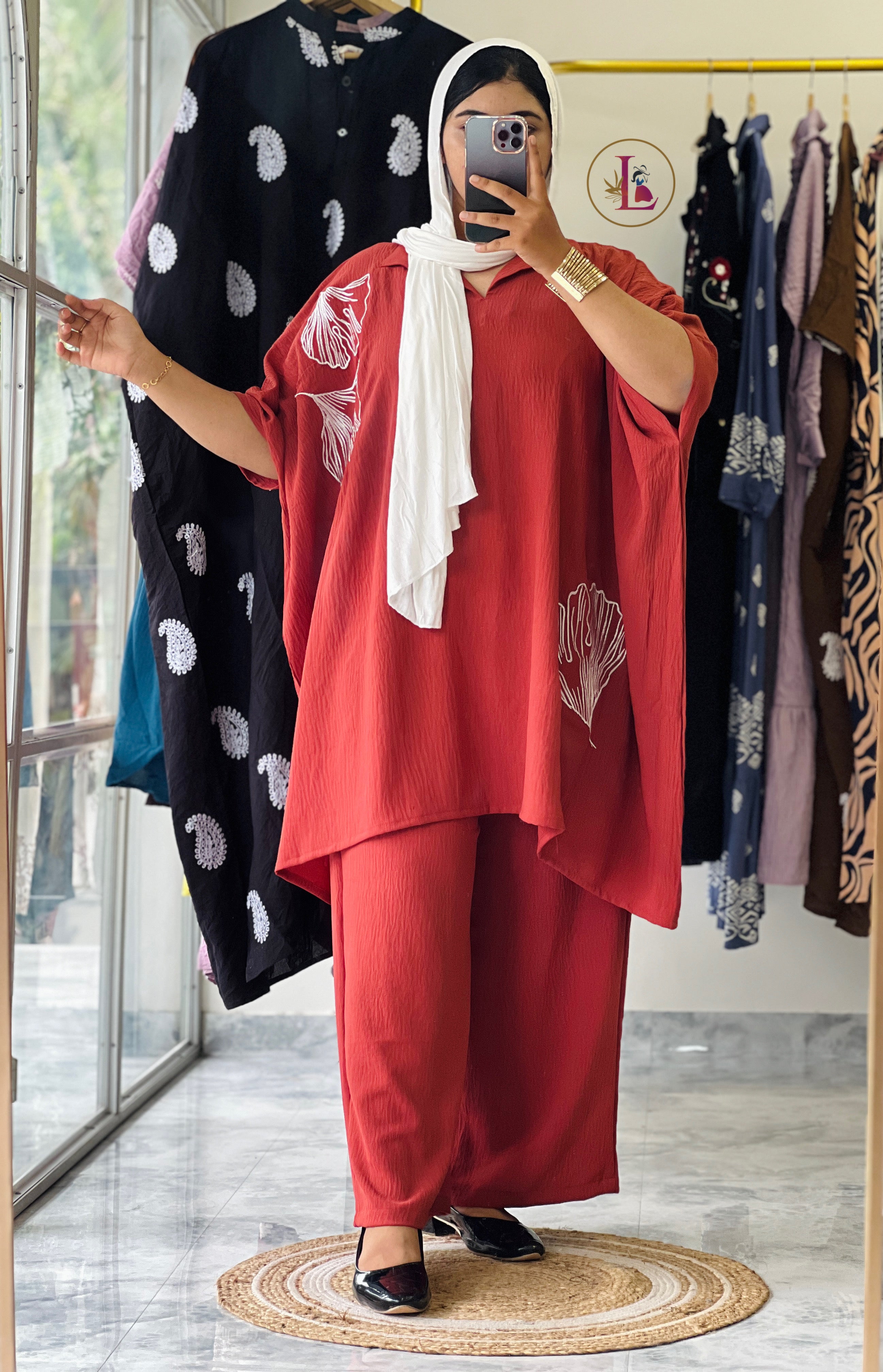 Kaftan Co-Ord Set Product Code: LC007
