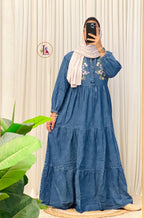 Denim gown Product Code :LR005