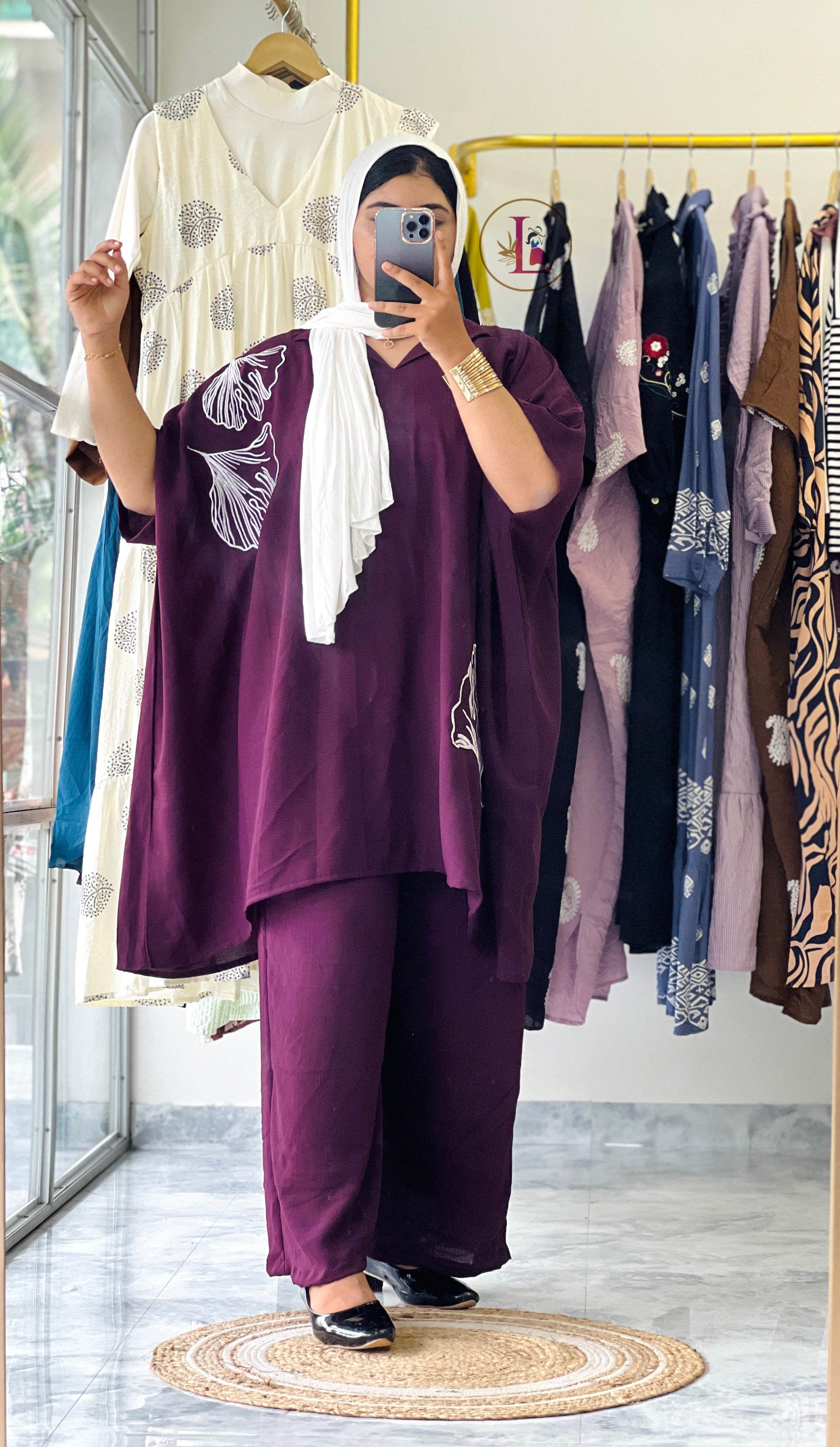 Kaftan Co-Ord Set Product Code: LC007
