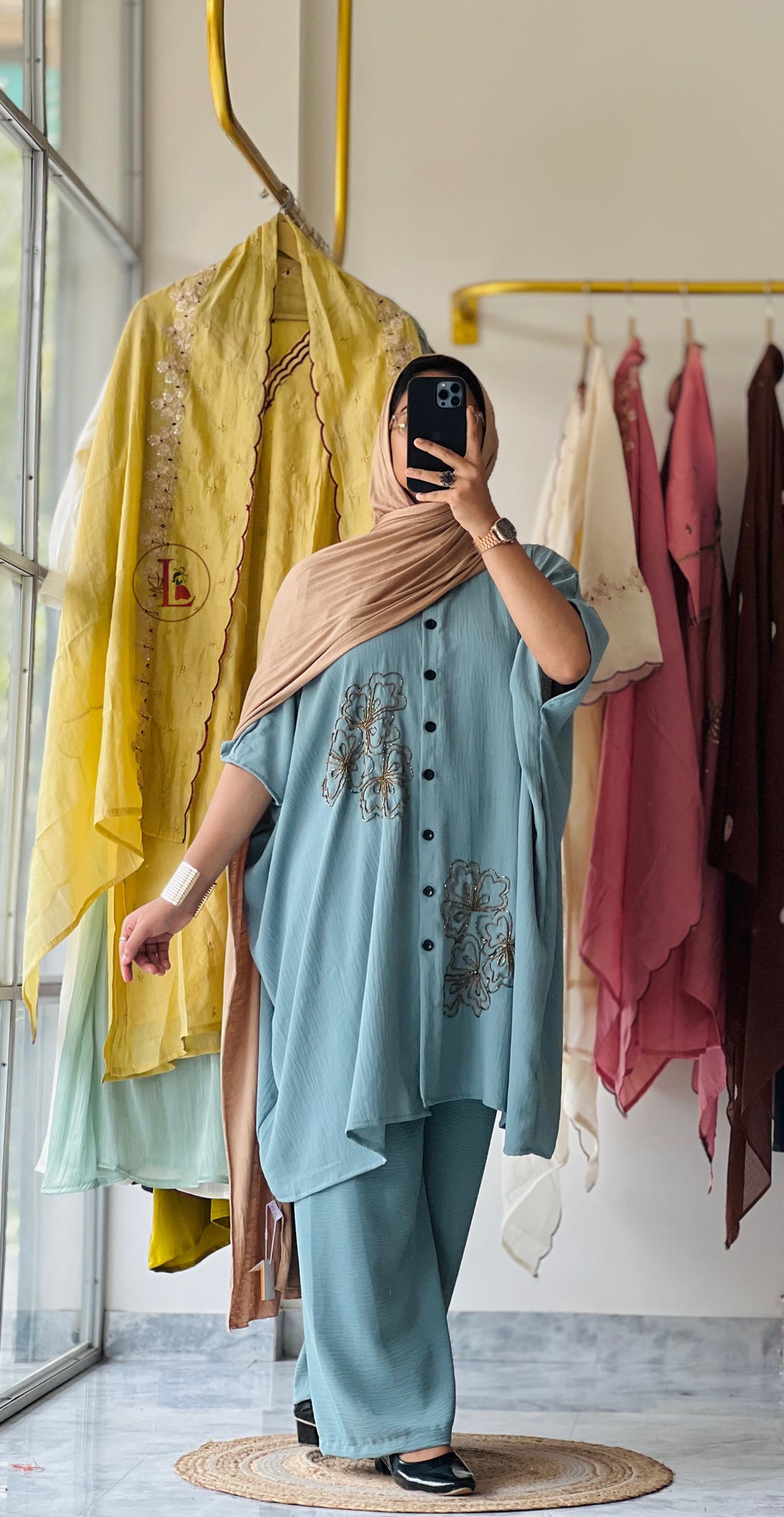 Kaftan Co-Ord Set Product Code: LC006